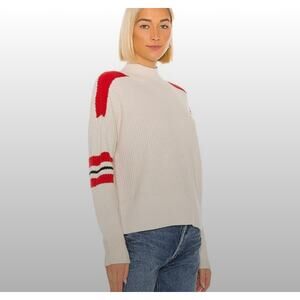 Sanctuary Speedway Sweater in Moonstone Party Red Size Large. NWOT